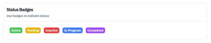 Incorrect Status Colors