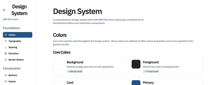 First screen of new Figma Make site